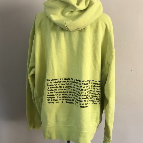 Billie Eilish Happier Than Ever 2022 World Tour Hoodie Sz XL - Picture 5 of 12